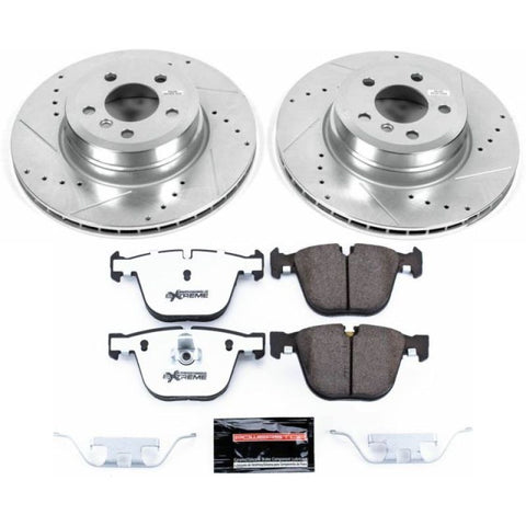 Power Stop 07-15 BMW X5 Rear Z26 Street Warrior Brake Kit - K5985-26