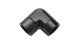 Vibrant 1/8in NPT 90 Degree Female Pipe Coupler Fitting - 11320