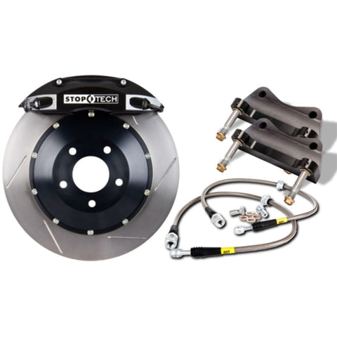 StopTech BBK 5/93-98 Supra / 92-00 Lexus SC300/SC400 Front Black ST-60 Calipers 355x32 Slotted Rotor - 83.857.6700.51