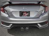 aFe Takeda 3in 304 SS Cat-Back Exhaust System w/ Blue Tips 2017 Honda Civic Si I4 1.5L (t) - 49-36618-L