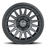 ICON Recon SLX 18x9 6x5.5 BP 25mm Offset 6in BS 95.1mm Hub Bore Satin Black Wheel - 3618909060SB