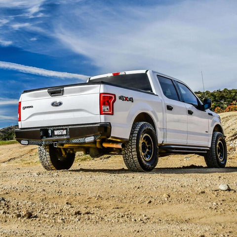 Westin 15-20 Ford F-150 HDX Bandit Rear Bumper - Black - 58-341105
