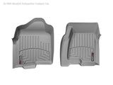 WeatherTech 99-00 Chevrolet Silverado Crew Cab Front FloorLiner - Grey - 460031