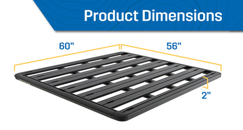 Rhino-Rack Pioneer Platform Unassembled with 2500 Leg Kit - ROLF2