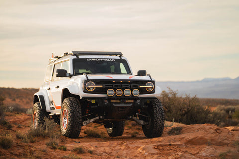 DV8 Offroad 2022+ Ford Bronco Raptor Tube Front Bumper - FBFR-02