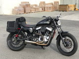 Burly Brand Voyager Saddlebag Each - Dark Oak - B15-1000D
