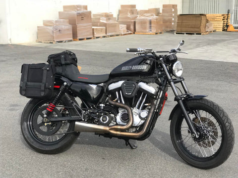Burly Brand Voyager Saddlebag Each - Dark Oak - B15-1000D