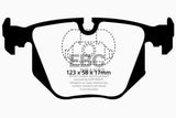 EBC 01-07 BMW M3 3.2 (E46) Yellowstuff Rear Brake Pads - DP41118R