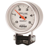 Autometer Ultra-Lite 2-5/8in Pedestal Diesel Tachometer 0-5000 RPM - 3788