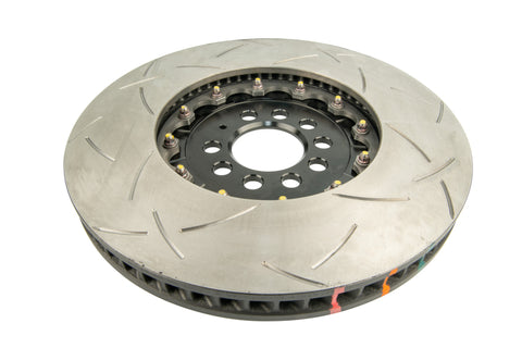 DBA 04-06 Audi TT Quattro 3.2L Front 5000 Series Slotted Rotor w/Black Hat - 52828BLKLS
