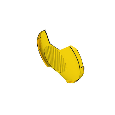 KC HiLiTES SlimLite 8in. LED Light Shield SAE Driving (Shield Only) - Selective Yellow - 5210