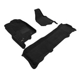 3D MAXpider 12-16 Ford F-250 Kagu Black R1 R2 - L1FR09004709