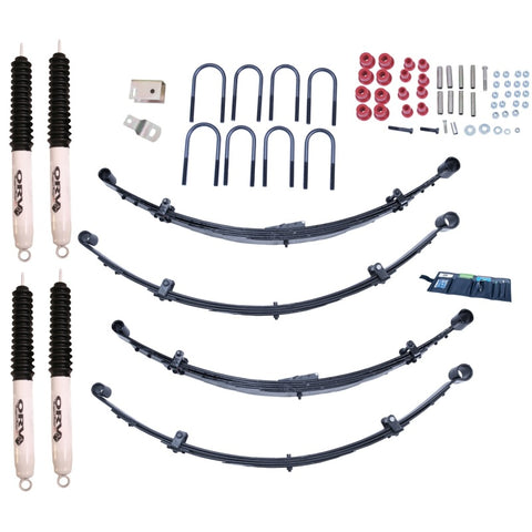 Rugged Ridge 4in Lift Kit with Shocks 87-95 Jeep Wrangler Jeep Wrangler YJ - 18415.25