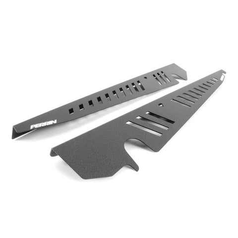 PERRIN 2015+ Subaru WRX/STI Fender Shroud Set - Black - PSP-ENG-550BK