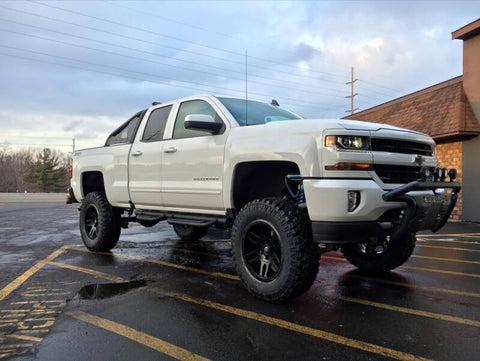 Superlift 07-16 Chevy Silv 4WD 8in Lift Kit w/ OE Cast Steel Control Arms & King Coilovers & Shocks - K919KG