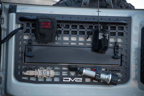 DV8 21+ Ford Bronco Tailgate Molle Panels - MPBR-02