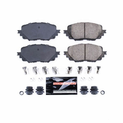 Power Stop 17-19 Fiat 124 Spider Front Z23 Evolution Sport Brake Pads w/Hardware - Z23-1903