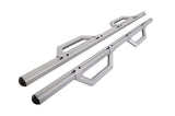 Dee Zee 99-23 Chevrolet/GMC/Dodge/Ford Full Size Truck Hex Series - Crew Cab Side Steps (Silver) - DZ66321