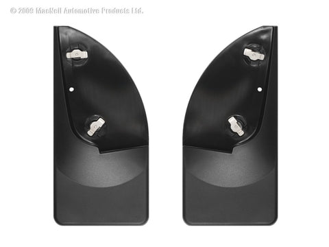 WeatherTech 99-07 Ford F-Series Super Duty No Drill Mudflaps - Black - 120001