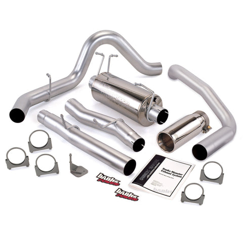 Banks Power 03-07 Ford 6.0L CCSB Monster Exhaust System - SS Single Exhaust w/ Chrome Tip - 48785