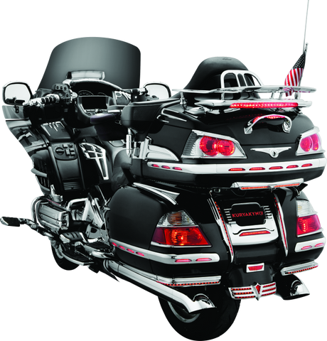 Kuryakyn L.E.D. Lighted Trunk Lid Handle 01-17 GL1800 Chrome - 3215