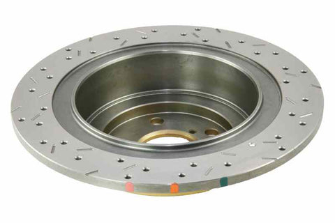DBA 01-04 Outback 2.5L/3.0 H6 Rear Drilled & Slotted 4000 Series Rotor - DBA4657XS
