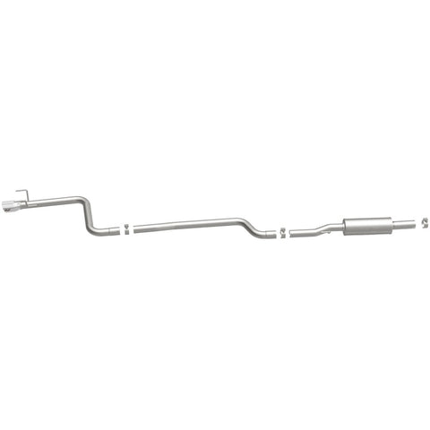 MagnaFlow CatBack 16-19 Chevy Cruze 1.4L Street Series Single Exit Polished Stainless Exhaust - 19269