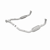 MagnaFlow DF Cat. Conv 97 Land Rover Defender 90 4.0L Y-Pipe Assy / 96-99 Discovery 4.0L Y-Pipe Assy - 93690