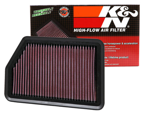 K&N 10-11 Hyndai Tucson 2.0/2.4L Drop In Air Filter - 33-2451