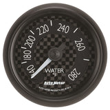 Autometer GT Series 52mm Mechanical 140-280 Deg F Water Temperature Gauge - 8031