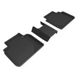 3D MAXpider 2023-2024 Honda Accord Kagu 2nd Row Floormats - Black - L1HD13421509