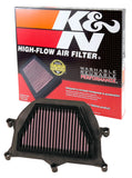 K&N 06-07 Yamaha YZF R6 599 Replacement Air Filter - YA-6006