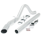 Banks Power 08-10 Ford 6.4L ECSB/CCSB (SWB) Monster Exhaust System - SS Single Exhaust w/ Chrome Tip - 49780