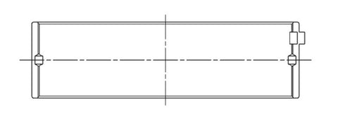 ACL Nissan VG30DETT 3.0L-V6 0.025 Oversized High Performance Main Bearing Set - 4M2737H-.025
