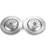 Power Stop 07-17 Lexus LS460 Front Evolution Drilled & Slotted Rotors - Pair - JBR1305XPR