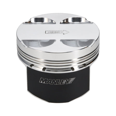 Manley 03-06 Evo 8/9 (7 Bolt 4G63T) 85.5mm +0.5mm Over Bore 9.0:1 Dish Pistons w/ Rings - 606105C-4