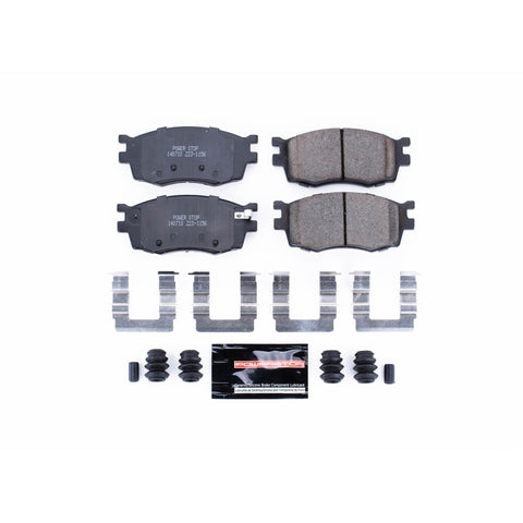 Power Stop 06-11 Hyundai Accent Front Z23 Evolution Sport Brake Pads w/Hardware - Z23-1156