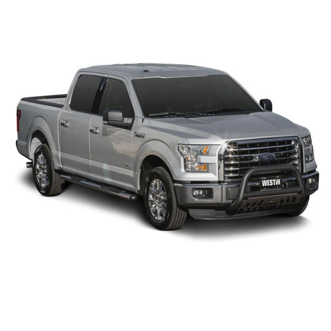 Westin 2015-2018 Ford F-150 Reg/SuperCab/SuperCrew Premier Oval Nerf Step Bar Mount Kit - Black - 22-2055