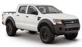 Bushwacker 11-15 Ford Ranger T6 Pocket Style Flares 4pc - Black - 20934-02