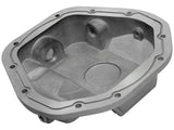 afe Front Differential Cover (Raw; Street Series); Ford Diesel Trucks 94.5-14 V8-7.3/6.0/6.4/6.7L - 46-70080