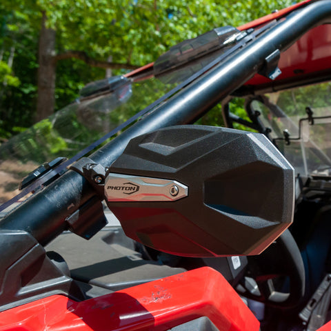 Seizmik 04+ Can Am/ Hon/ Kaw/ Kub/ Polaris/ Yam Photon Sideview Mirror - 2 in. Clamp Pair - 56-18108