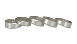 Vibrant 3.5in. O.D. Titanium Pie Cuts - Bag of 5 - 13275