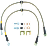 StopTech 02-05 WRX Stainless Steel Front Brake Lines - 950.47001