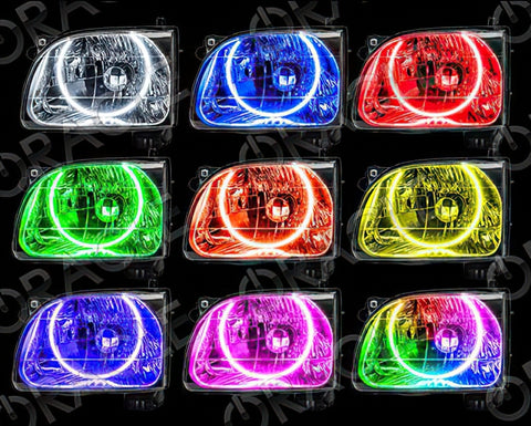 Oracle Toyota Tacoma 01-04 Halo Kit - ColorSHIFT w/ 2.0 Controller - 3992-333