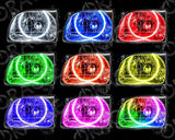 Oracle Toyota Tacoma 01-04 Halo Kit - ColorSHIFT w/o Controller - 3992-334