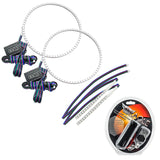 Oracle 21-22 Ford Bronco Headlight Halo Kit w/DRL Bar - Base Headlights -w/RF Controller - 1471-330