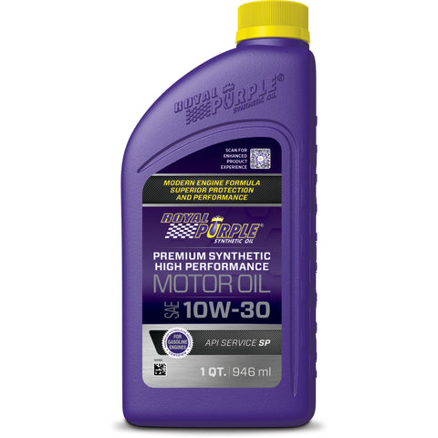 Royal Purple Premium Synthetic High Performance Multi-Grade 10W30 Motor Oil - 1 Quart - 06130
