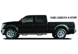 N-Fab 2022 Nissan Frontier CC (All Beds) SRW Nerf Step - Gloss Black - Cab Length - 3in - N2273CC