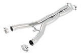 Borla 2014 Chevy Corvette Stingray X-Pipes (Smog Legal Cut and Clamp) - 60548