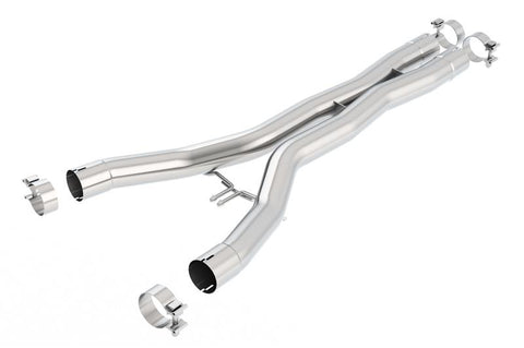 Borla 2014 Chevy Corvette Stingray X-Pipes (Smog Legal Cut and Clamp) - 60548